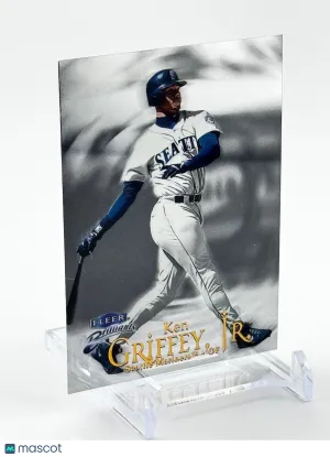 1999 Fleer BRILLIANTS #24 Ken Griffey Jr ULTRA PREMIUM BASE CARD MIRROR FINISH front