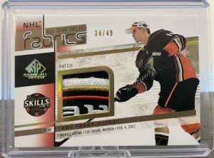 Troy Terry SP Game Used All-Star Skills Fabrics /49 front
