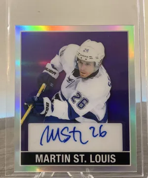 Martin St. Louis Leaf Metal Auto /7 front