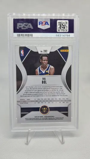 2019 Panini Prizm Bol Bol back