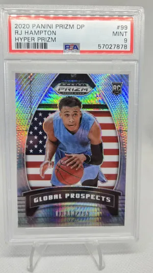 2020 Panini Prizm Draft Picks Rj Hampton Hyper Prizm front