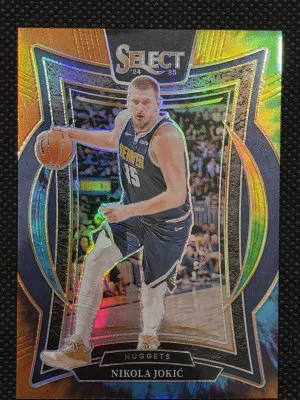 2024-25 Panini Select NIKOLA JOKIC Nuggets Tye-Dye SP /25 #14 front