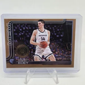 2025-26 Topps - Zach Edey #186 Gold /2025 front
