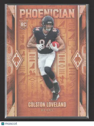 2025 Panini Phoenix Colston Loveland #12 Rookie Panini Authentic front