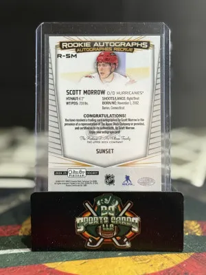Scott Morrow Platinum Sunset Auto back