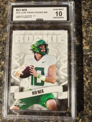 2023 Leaf Prized Rookie front