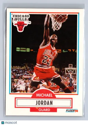 1989 1990-91 Fleer Michael Jordan #26 front