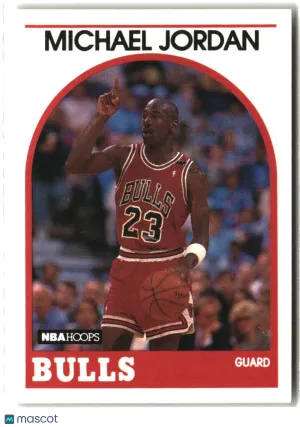 1989-90 Hoops Michael Jordan #200 front