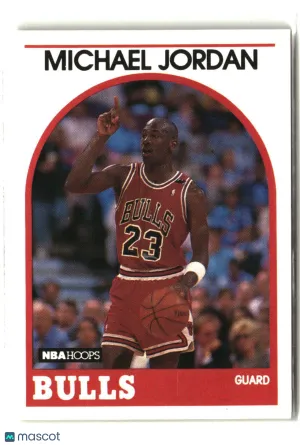1989-90 Hoops Michael Jordan #200 front