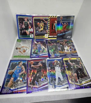 36 Card Basketball Lot Purple Shocks Prizms Parallels front