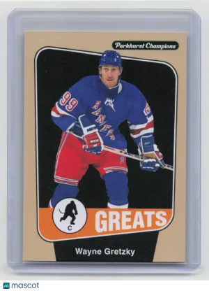2024-25 Upper Deck Parkhurst Champions Greats Wayne Gretzky #299 Beige front