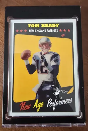 2005 Topps Heritage New Age Performers #NAP9 Tom Brady front