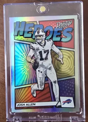 2022 Panini Prestige Football Heroes front