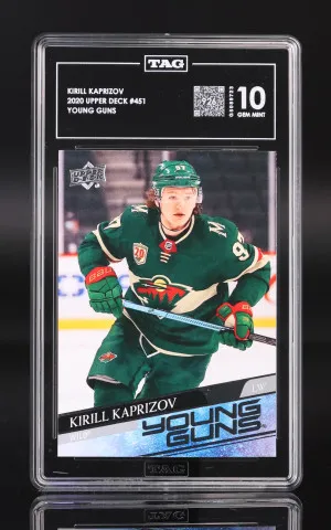 Kirill Kaprizov 2020 Upper Deck Young Guns #451 front
