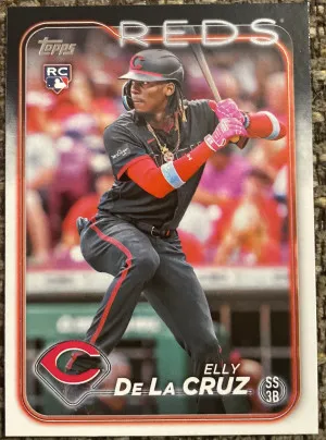 Elly De La Cruz Rookie Card front