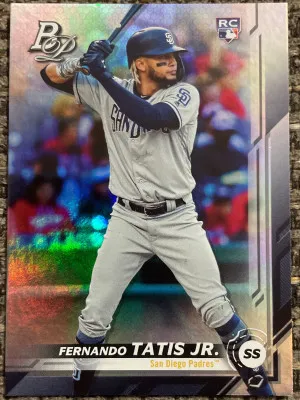 Fernando Tatis Jr Rookie Card front