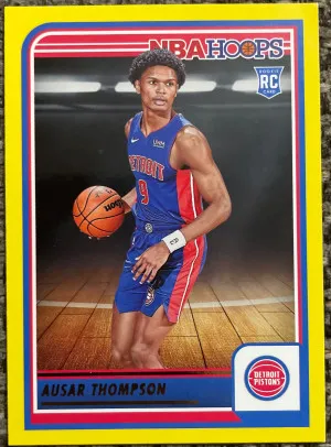 Ausar Thompson Yellow Press Rookie front