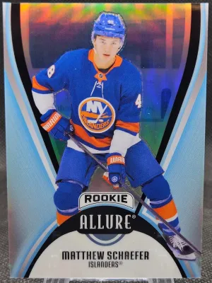 Matthew Schaefer Allure Rookie Card Extended RC 2025-26 UD Islanders #AR-MS front