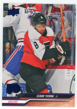 2023-24 Upper Deck #603 Cam York Deluxe /250