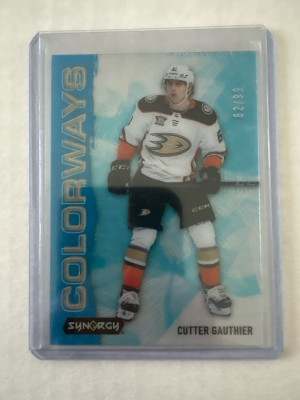 2024-25 Synergy Colorways, Cutter Gauthier /99 front