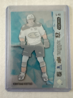 2024-25 Synergy Colorways, Cutter Gauthier /99 back