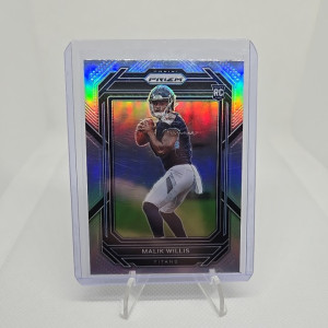 Malik Willis 2022 Panini Prizm Rookie Silver Prizm #303 Titans RC front