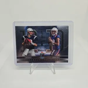 2024 Topps Signature Class Paramount Pairings Drake Maye (RC) Tom Brady #PP-7🔥 front