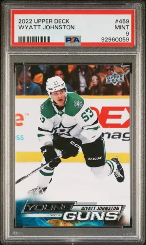 2022 Upper Deck Wyatt Johnston front