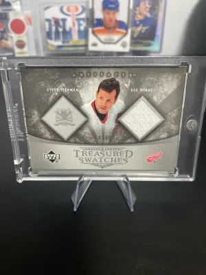 Steve Yzerman Treasure Swatches 50/50 front