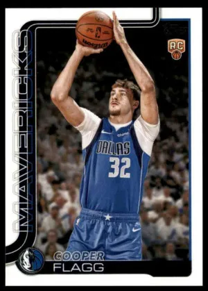 #201 Cooper Flagg 2025-26 Topps front