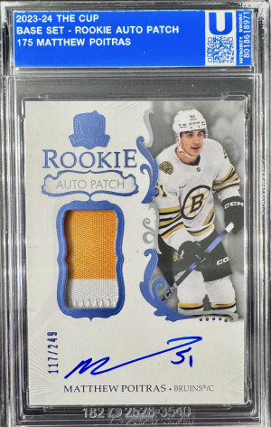 Matthew Poitras 23-24 The Cup RPA /249 front
