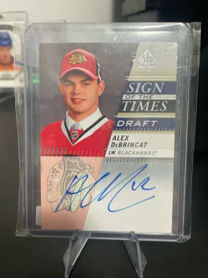 Alex Debrincat Sign Of The Time Draft front