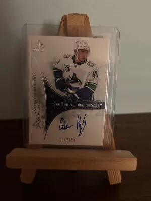 2019-20 SP Authentic Quinn Hughes #RFWA-QH (104/399)- front