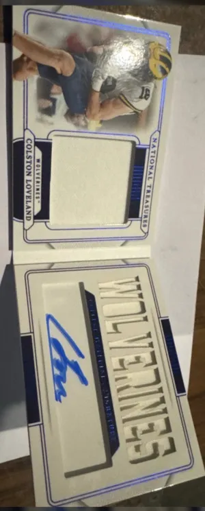 Colston Loveland (RPA) Numbered To 75 front