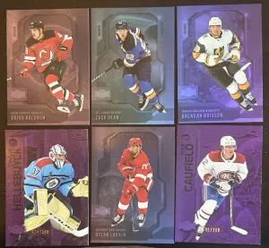 Lot X (6) Skybox Metal Universe Purple Spectrum FX front