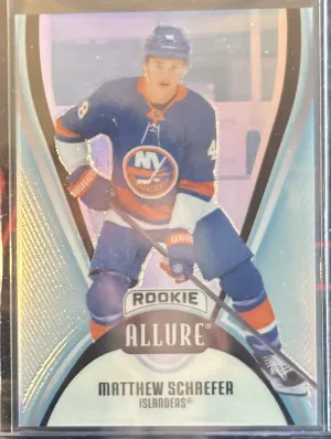 Matthew Schafer 2025-26 Upper Deck Allure Rookie Card front