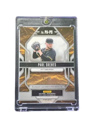 2025 Panini Prizm Prizmatrix Paul Skenes #PA-PS 41/99 back