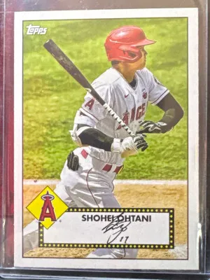 2021 Topps 1952 Redux - Shohei Ohtani #T52-43 Los Angeles Angels front