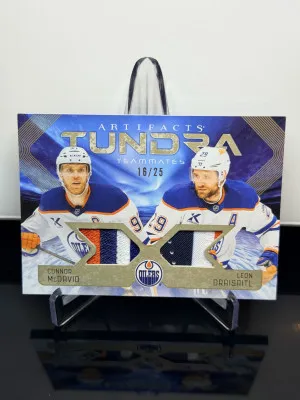 2025-26 Artifacts Tundra Teammates /25- Mcdavid And Draisaitl front