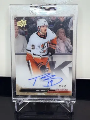 2022-23 Clear Cut UD Exclusive /65- Troy Terry front