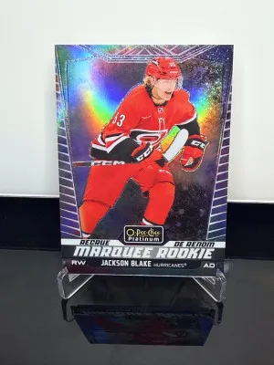2024-25 O Pee Chee Platinum Cosmic Rookie /65- Jackson Blake front