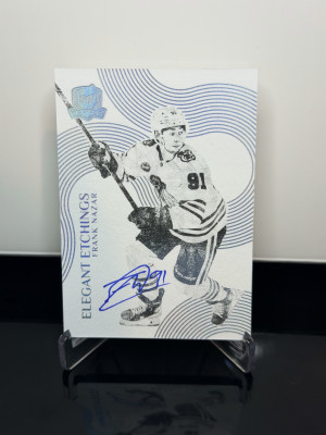 2024-25 The Cup Elegant Etchings Auto- Frank Nazar front