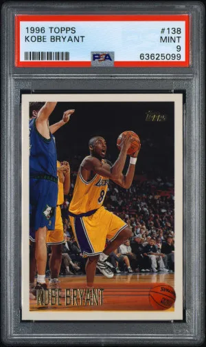 1996 Topps Kobe Bryant front