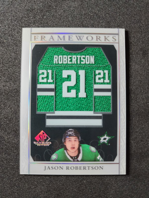 Jason Robertson SP Game Used Frameworks front