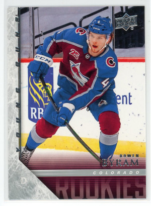 2020-21 Upper Deck Bowen Byram '05-06 Upper Deck Young Guns Tribute #T-98 front