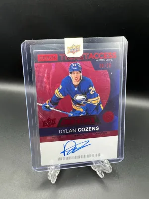Dylan Cozens Debut Ticket Access Auto Red  /25 front