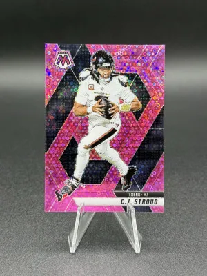 2025 Mosaic No Huddle  CJ Stroud Pink /20 front