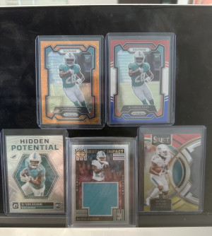 2023 Devon Achane Rookie Lot front