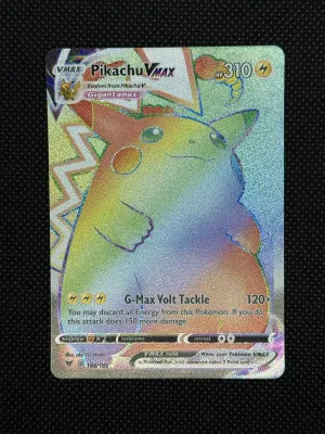 Pikachu VMAX #188 Pokemon Vivid Voltage front