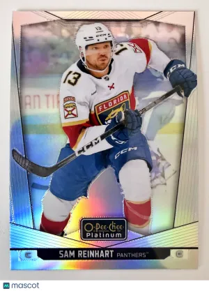 2025 O-Pee-Chee Platinum Hockey Sam Reinhart Rainbow front